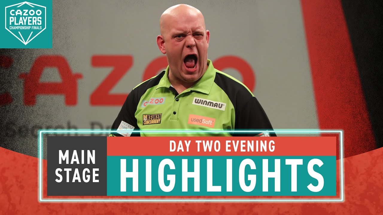 Day Two Evening Main Stage Highlights 2022 Cazoo Players Championship Finals DartsNewsSpot